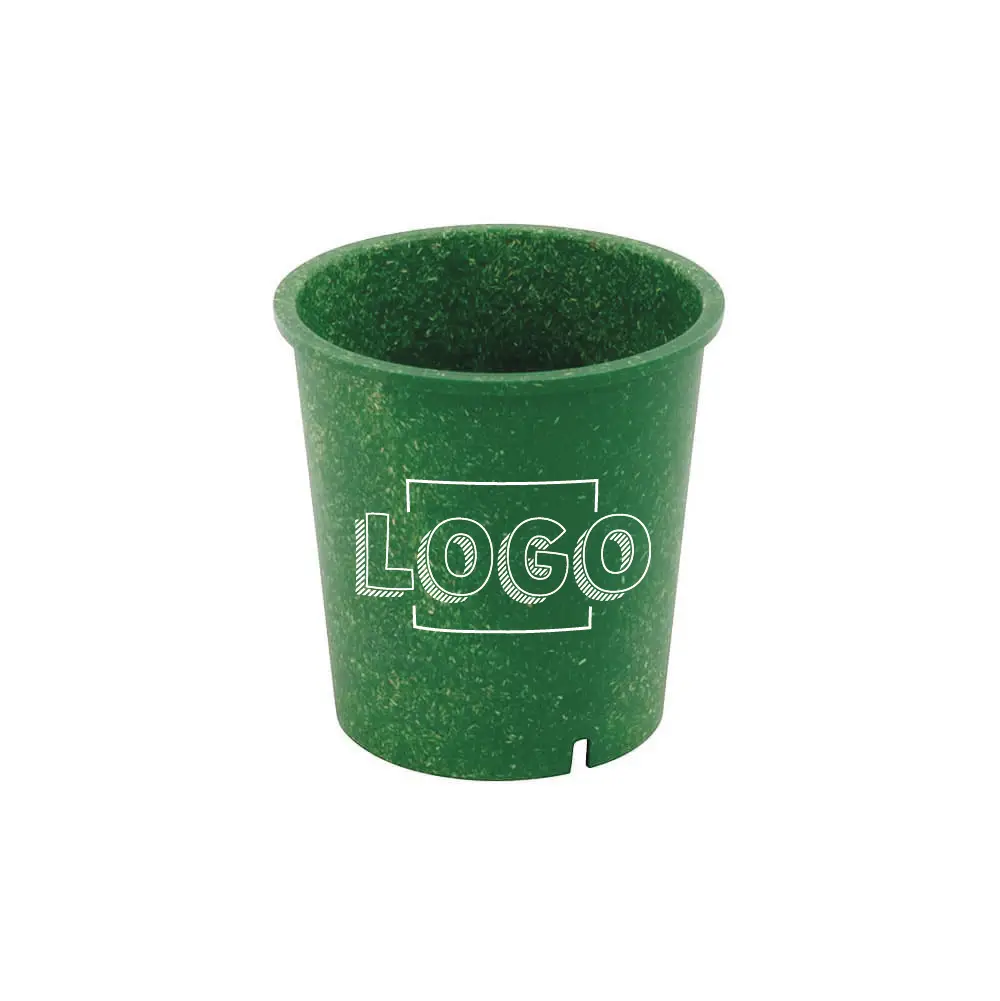 Gobelet réutilisable "merways Cup" épinard / vert foncé 400 ml, Ø 95 mm, personnalisable