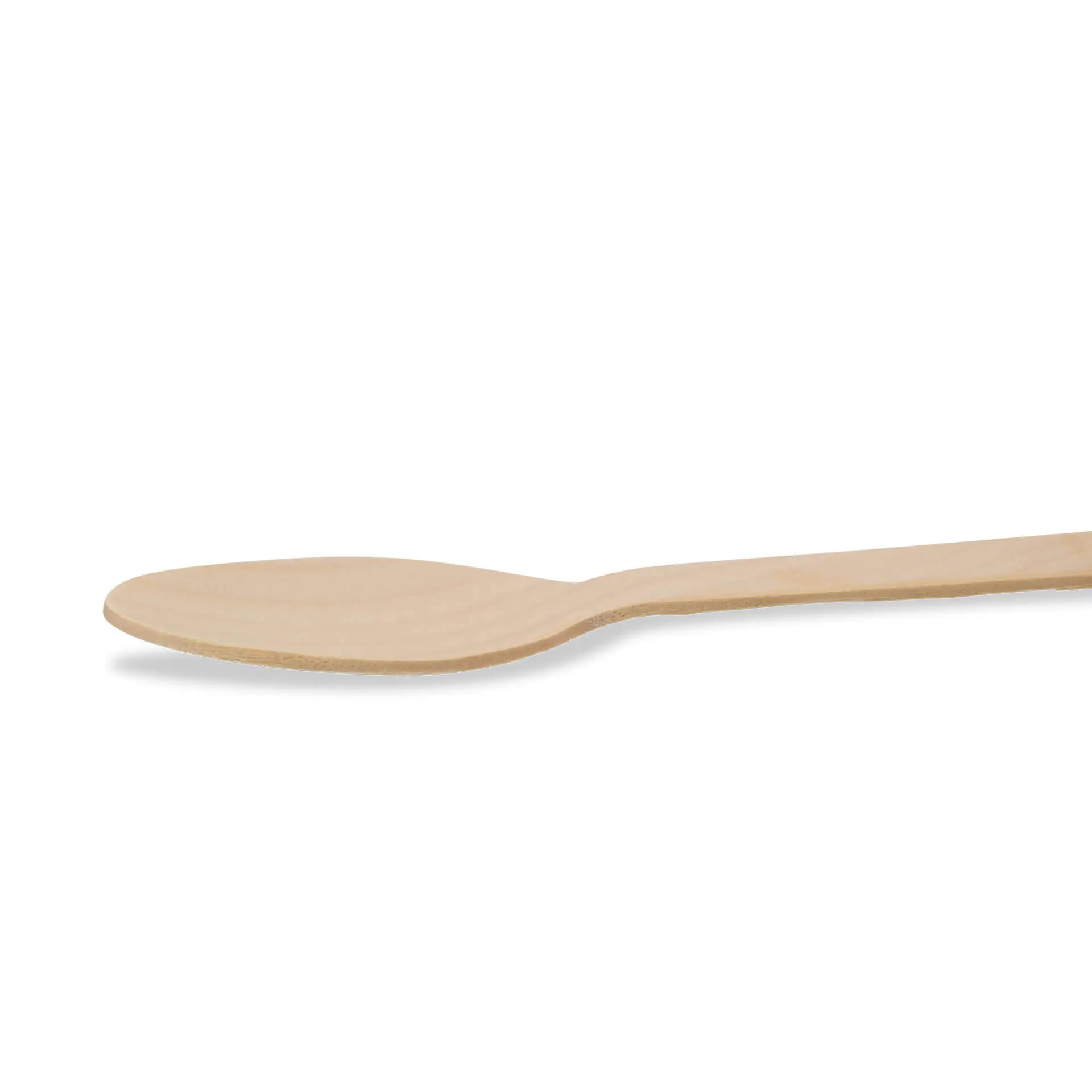 Kit de couverts en bois cuillère & serviette, 16 cm, revêtement bio