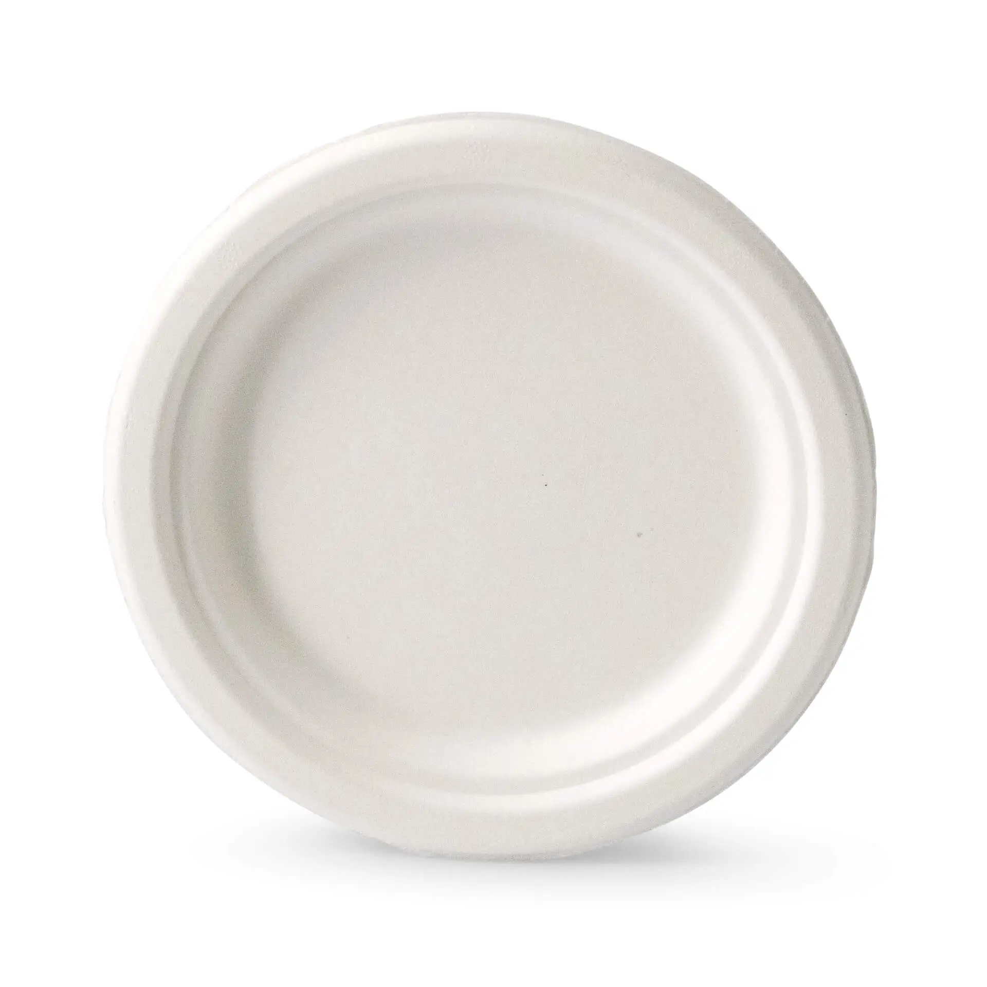 Assiette ronde en canne à sucre, Ø 17 cm