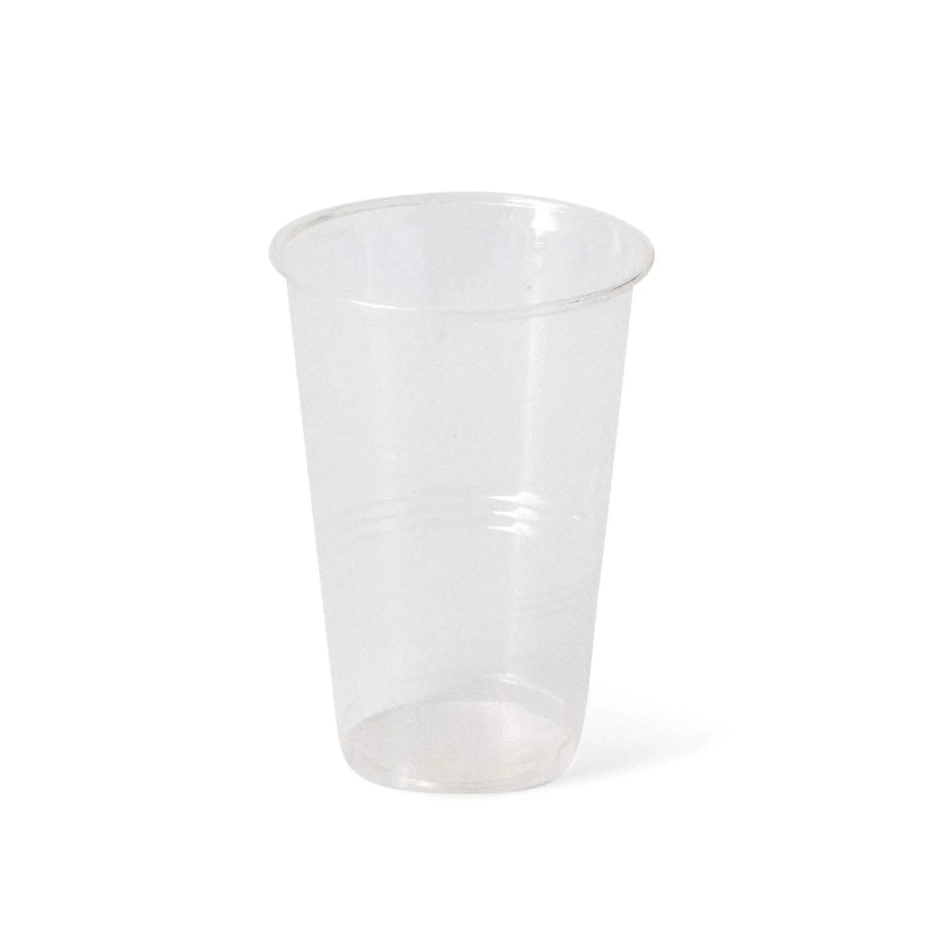 Gobelet plastique, transparent en PLA, 25 cl / 10 oz, Ø 78 mm