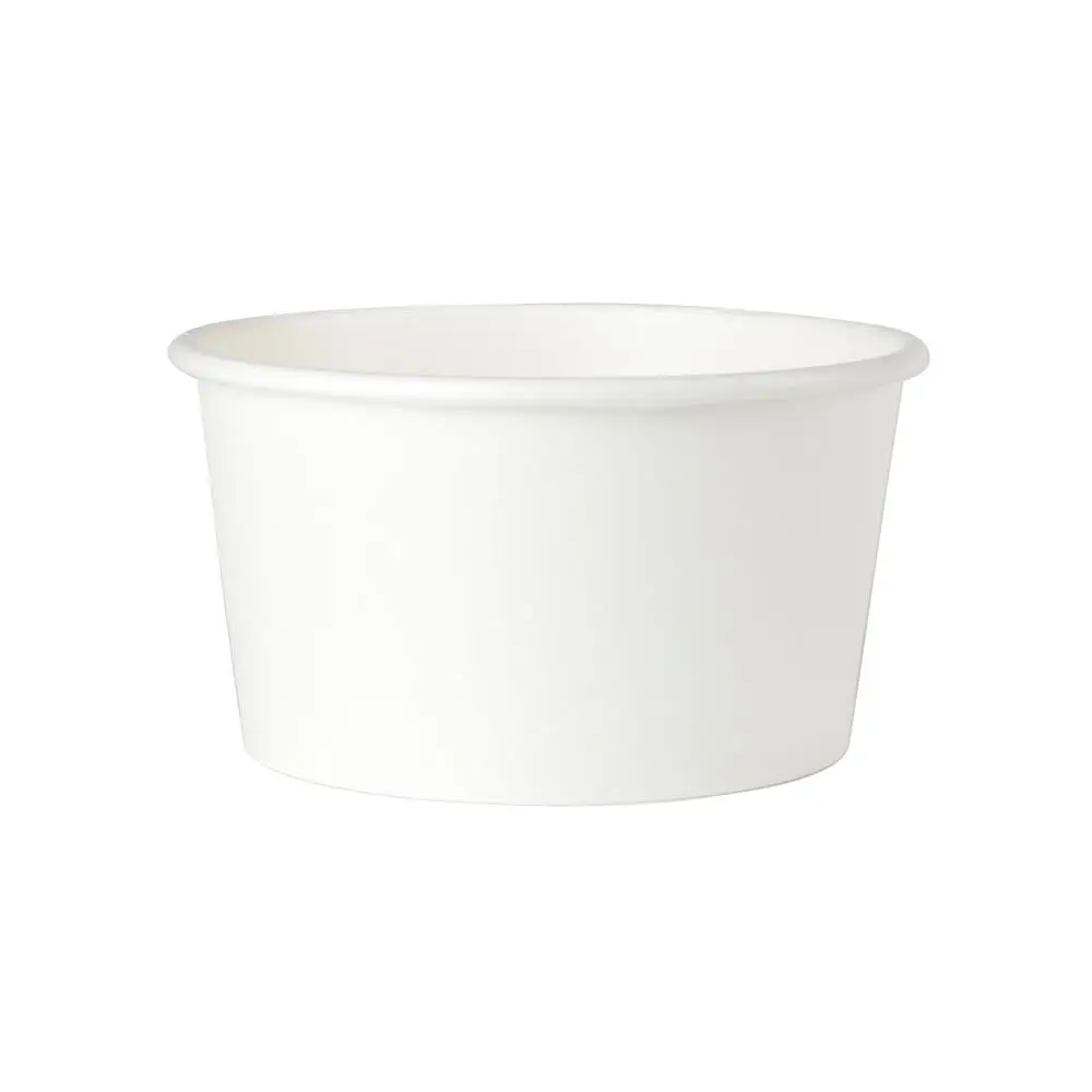 Pot en carton blanc, 300 ml / 12 oz, Ø 115 mm