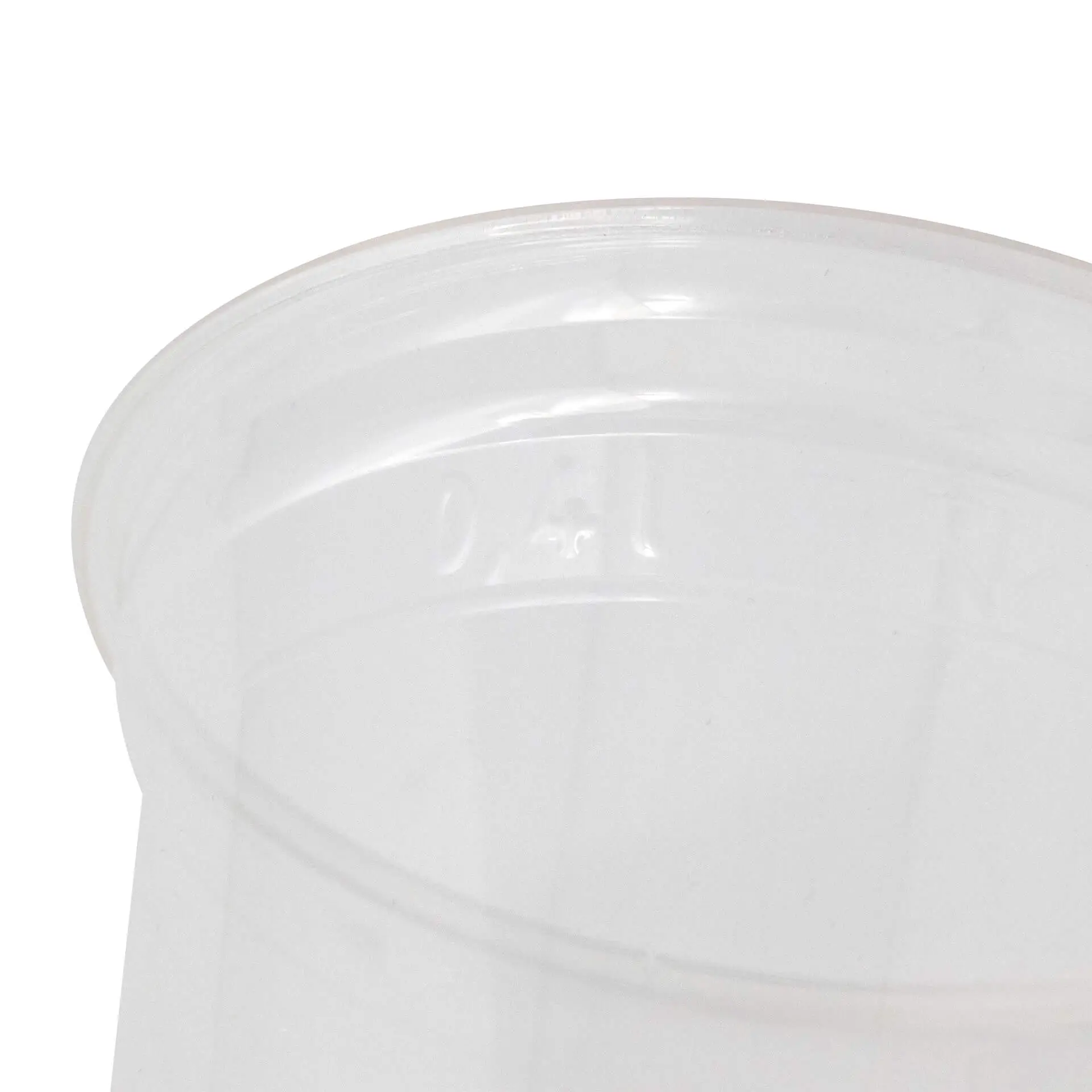 Gobelet plastique, transparent en PLA 40 cl / 16 oz, Ø 95 mm