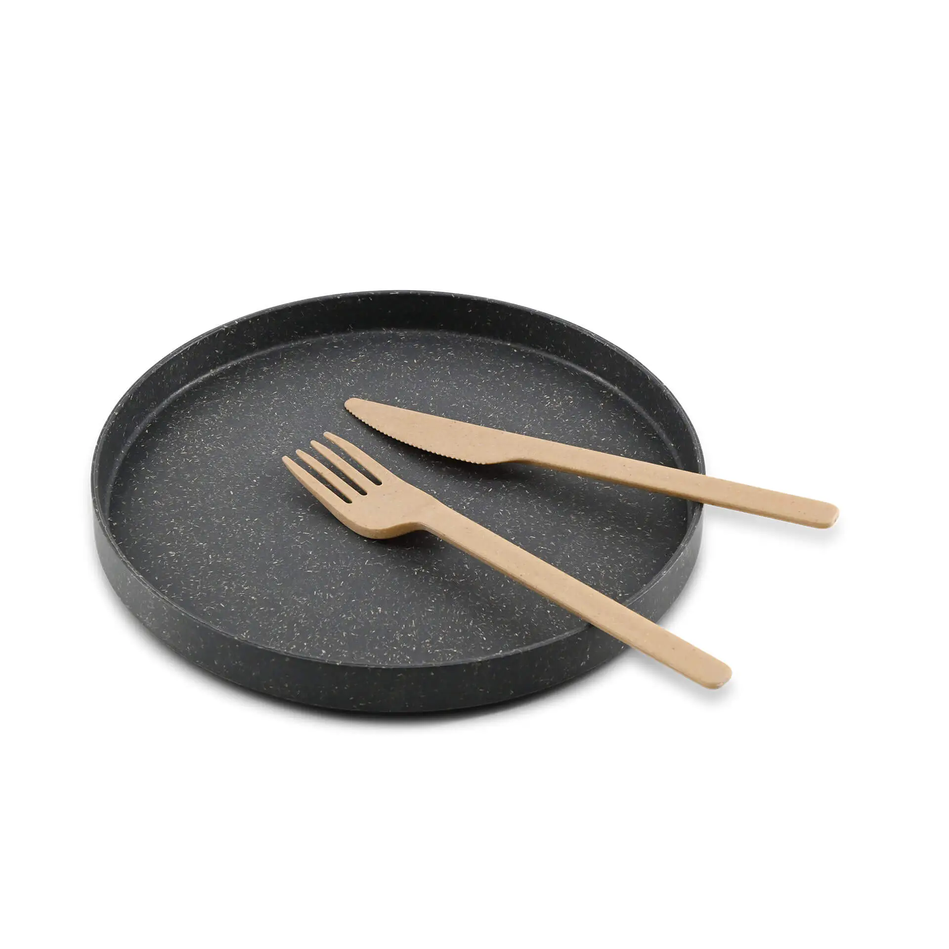 Fourchettes réutilisables "merways Cutlery" 18 cm, naturel