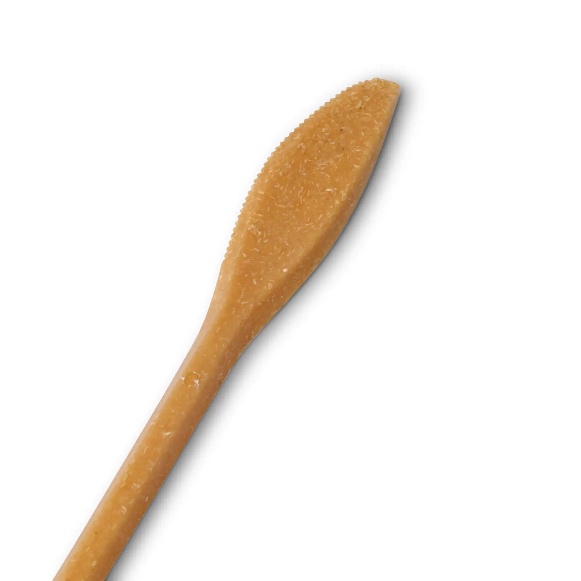 Couteau Réutilisable 18 cm, Caramel / brun