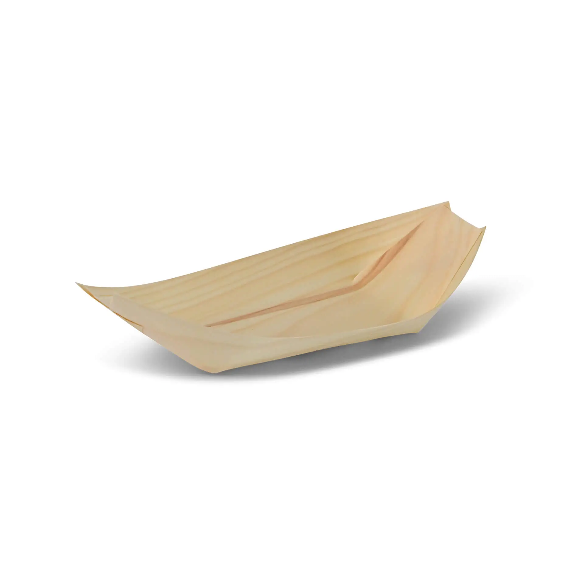 Barquette bateau en bois, 24,5 cm