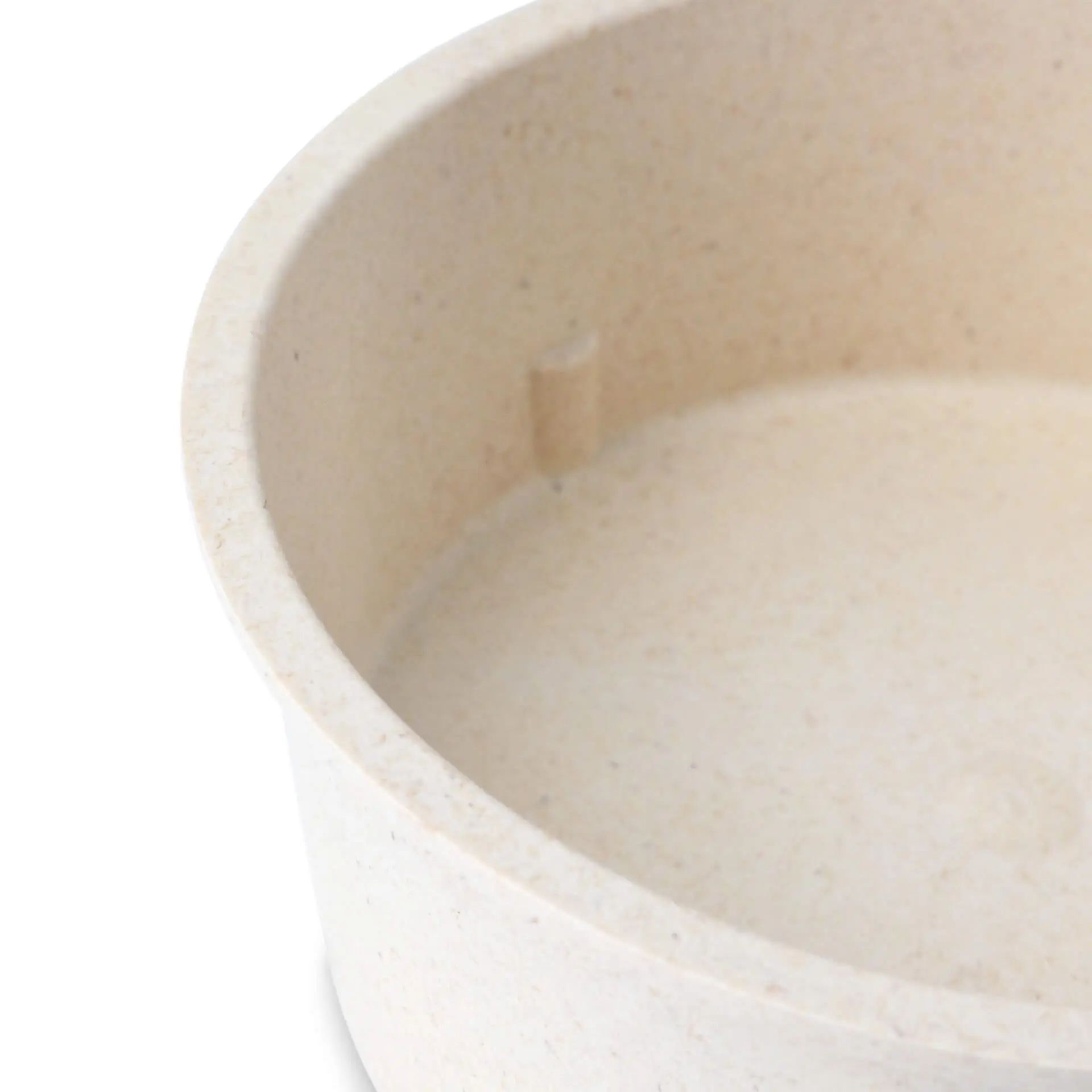 Bol réutilisable "merways Bowl" 650 ml, Ø 150 mm, cajou / blanc crème