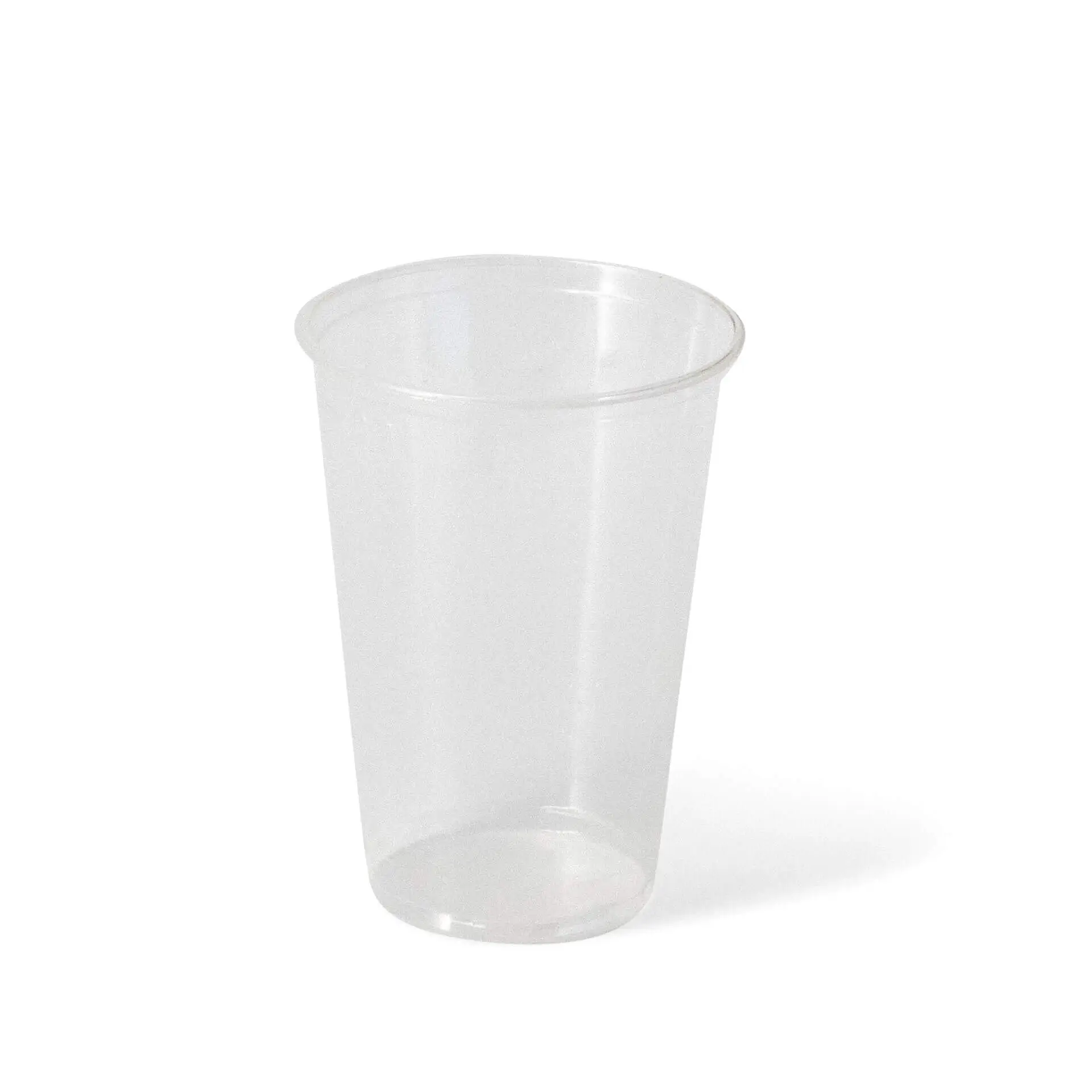 Gobelet plastique, transparent en PLA, 20 cl / 8 oz, Ø 71 mm