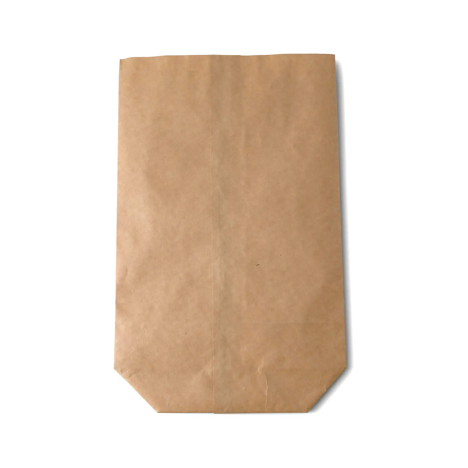 Sac kraft ingraissable, doublé de papier sulfurisé, 16,5 x 26 x 6 cm