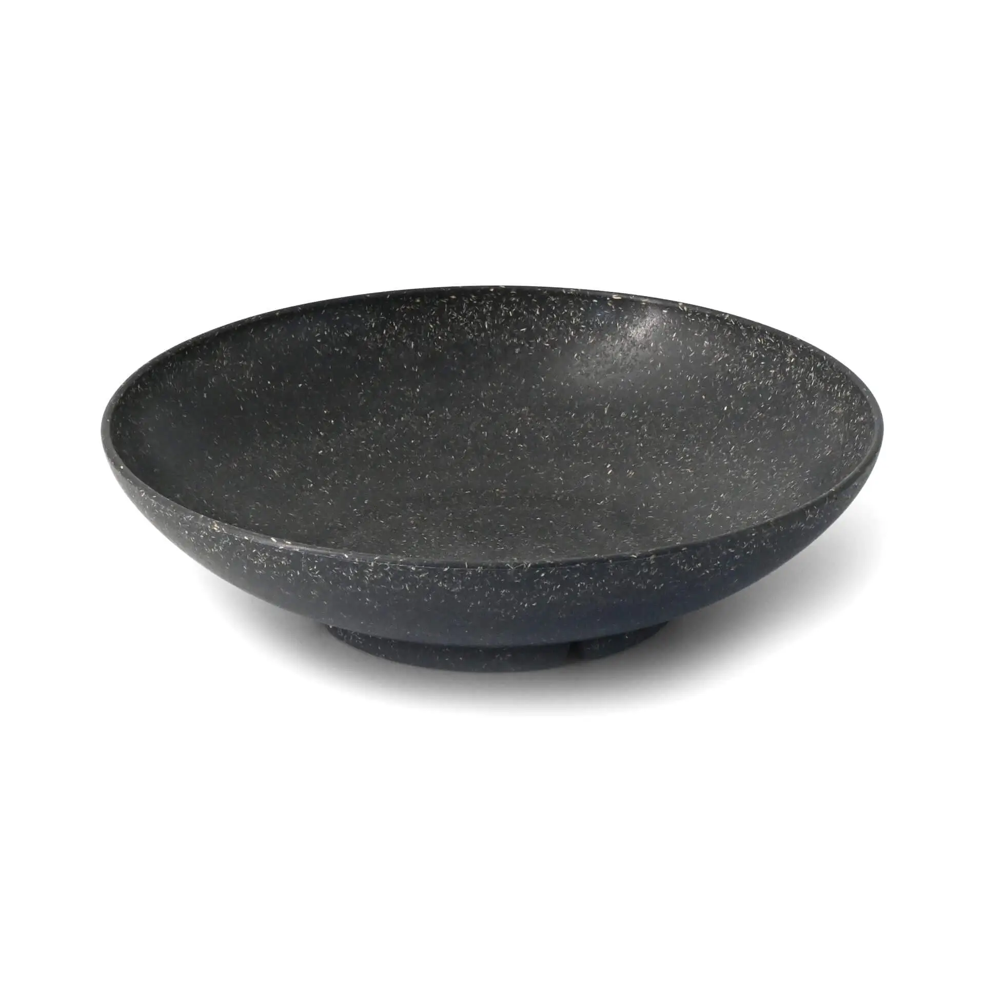 Assiette creuse réutilisable « merways Plate » poivre / gris, Ø 21,5 cm