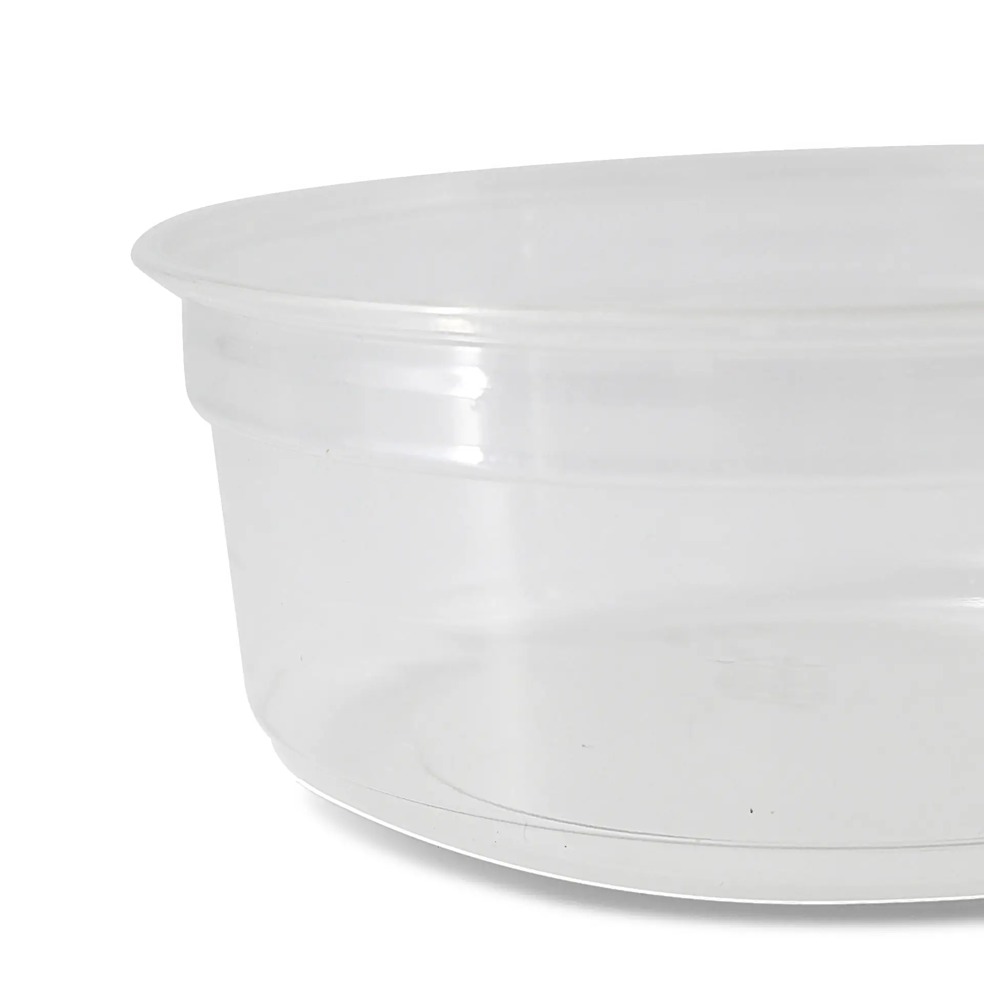 Pot deli rond en PLA, 250 ml, Ø 117 mm