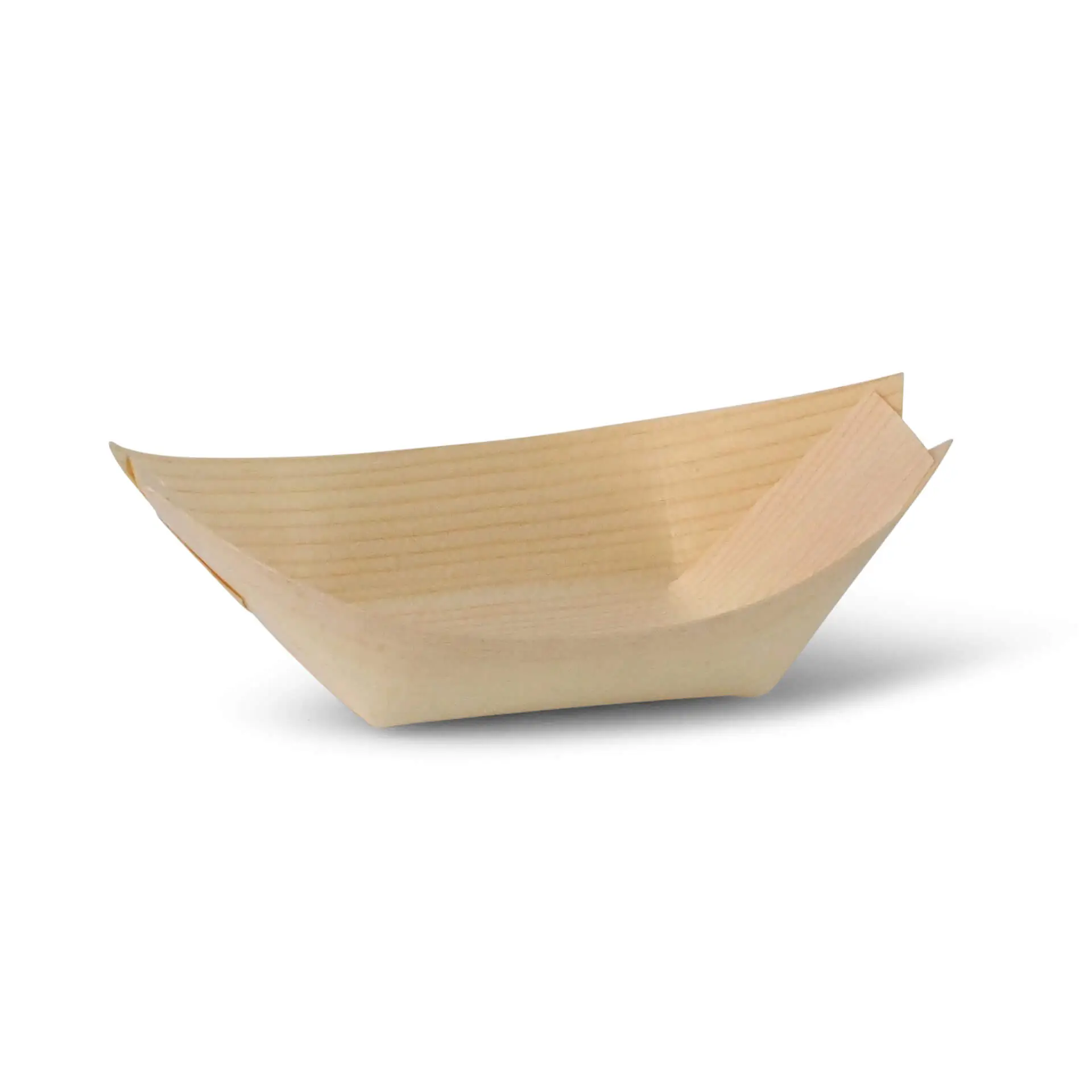 Barquette bateau en bois, 11 cm