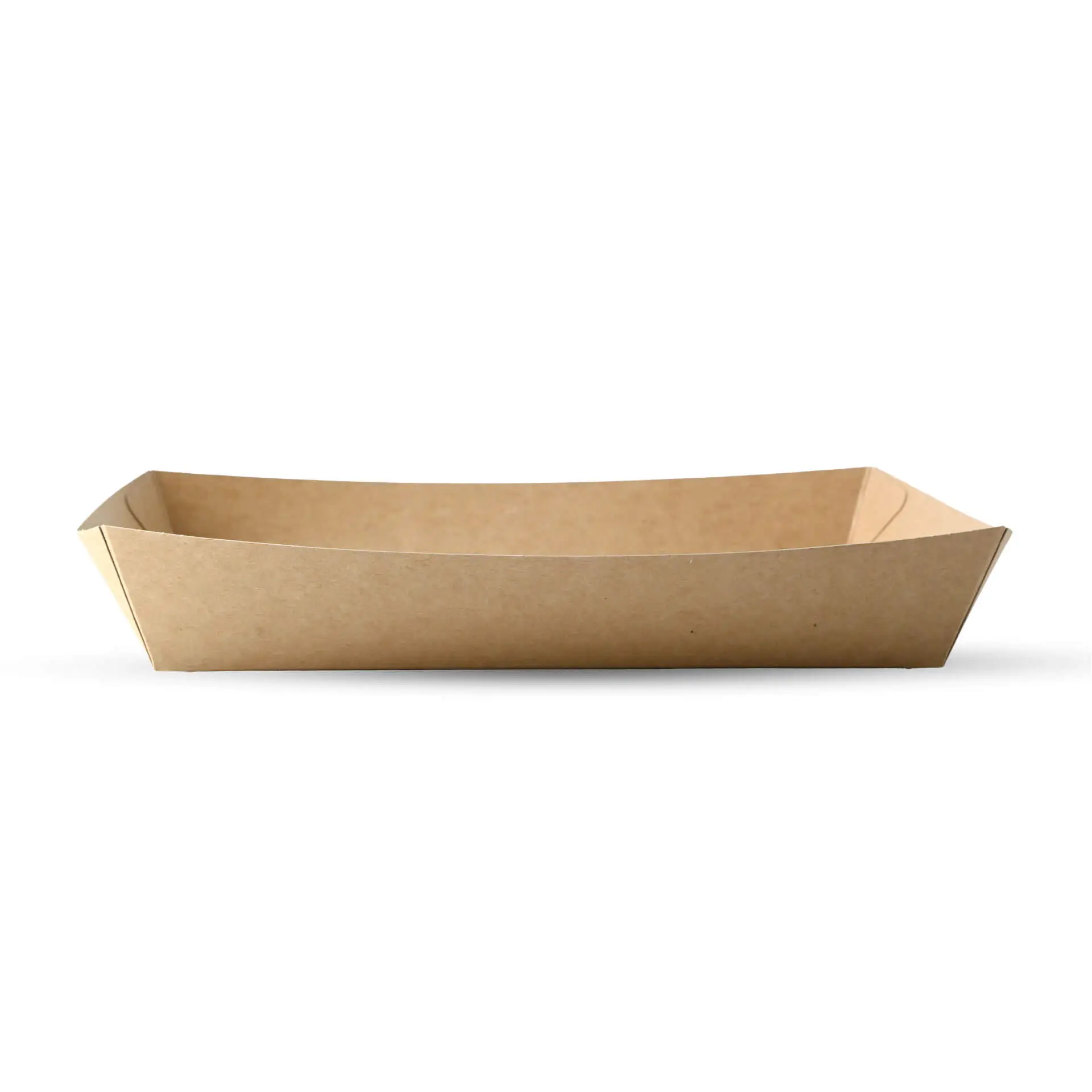 Barquettes en carton 1250 ml, 27 x 20 x 3,5 cm, marron