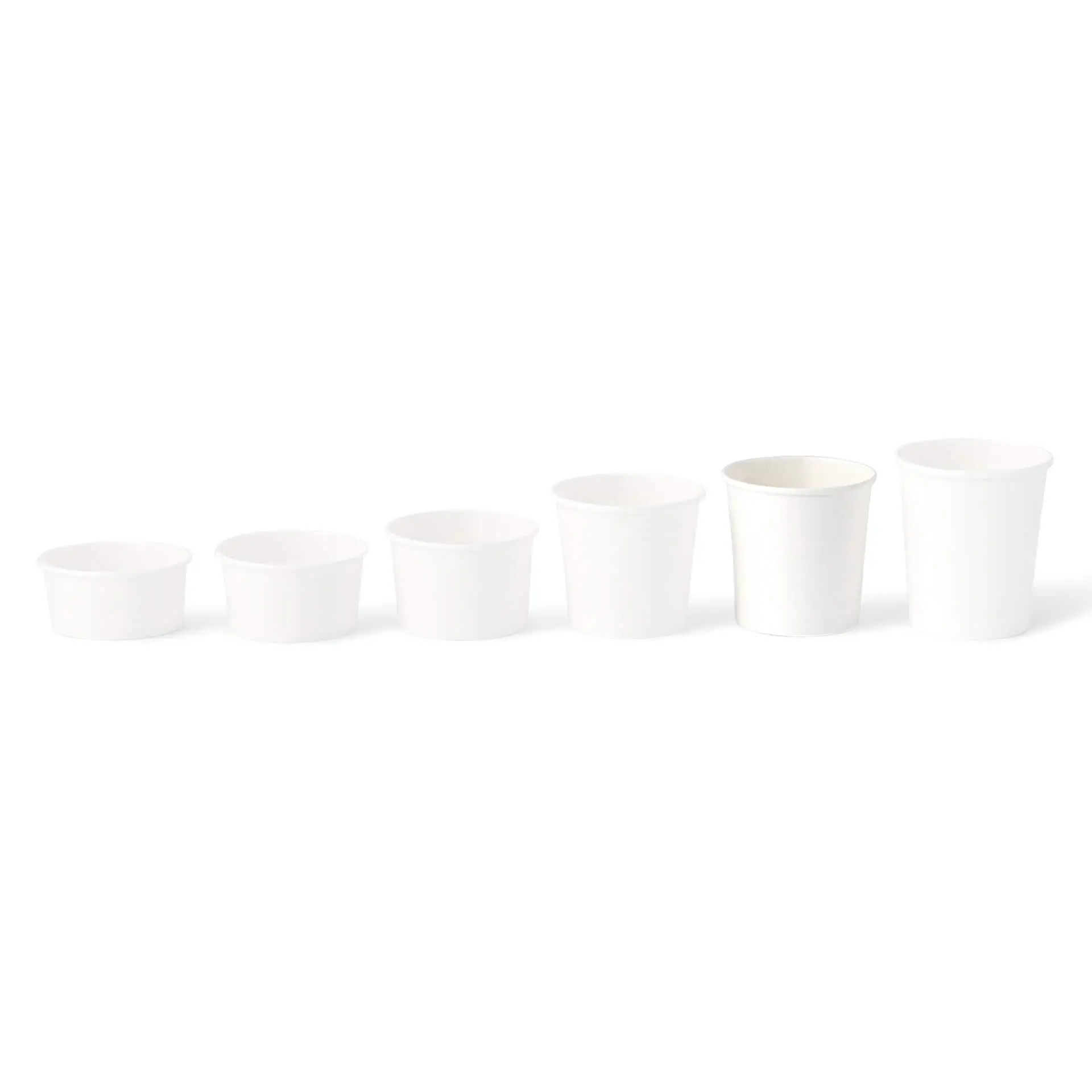 Pot à glace en carton XL, 12 oz, max. 14 oz, Ø 92 mm, blanc