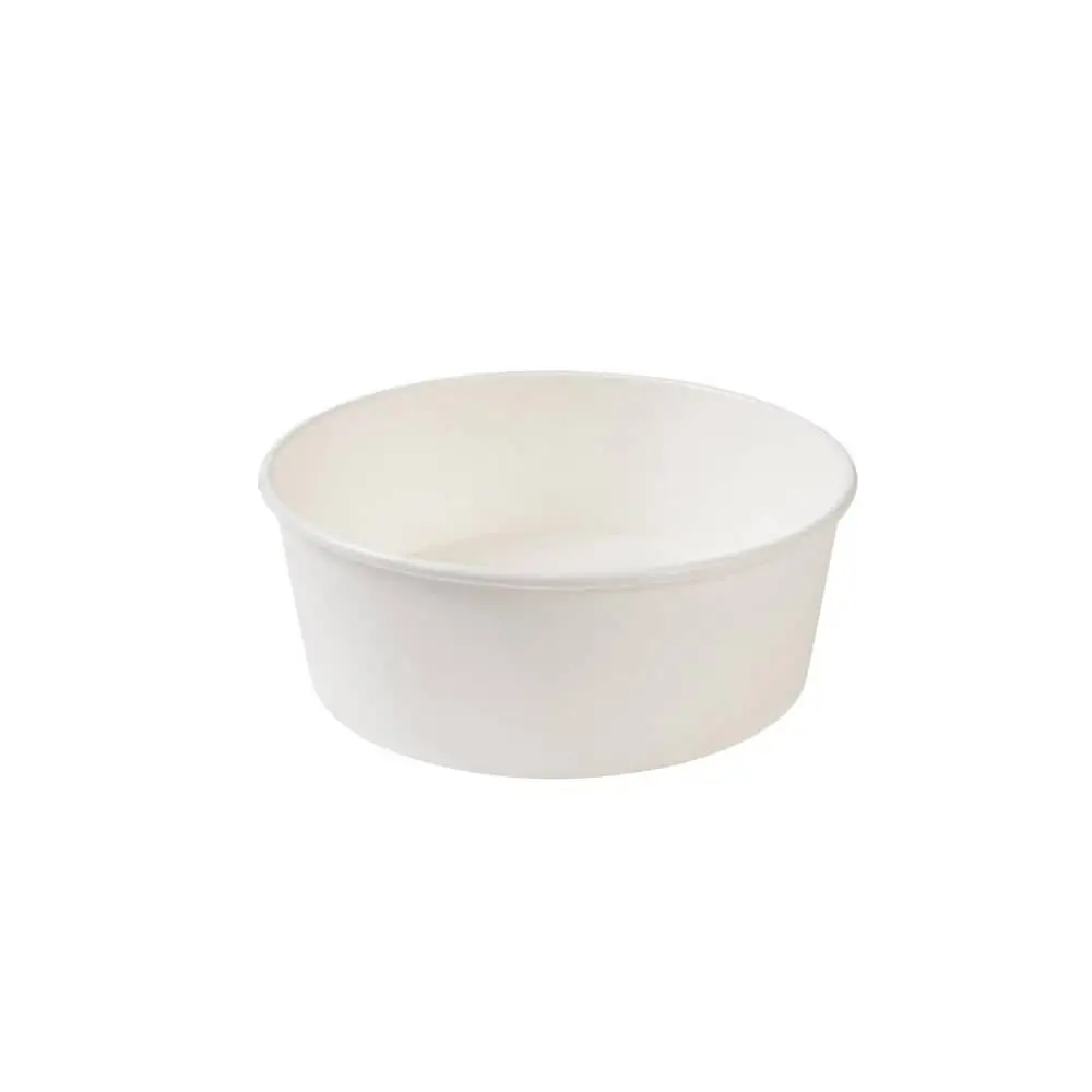 Bol rond en carton blanc, 1000 ml, Ø 185 mm