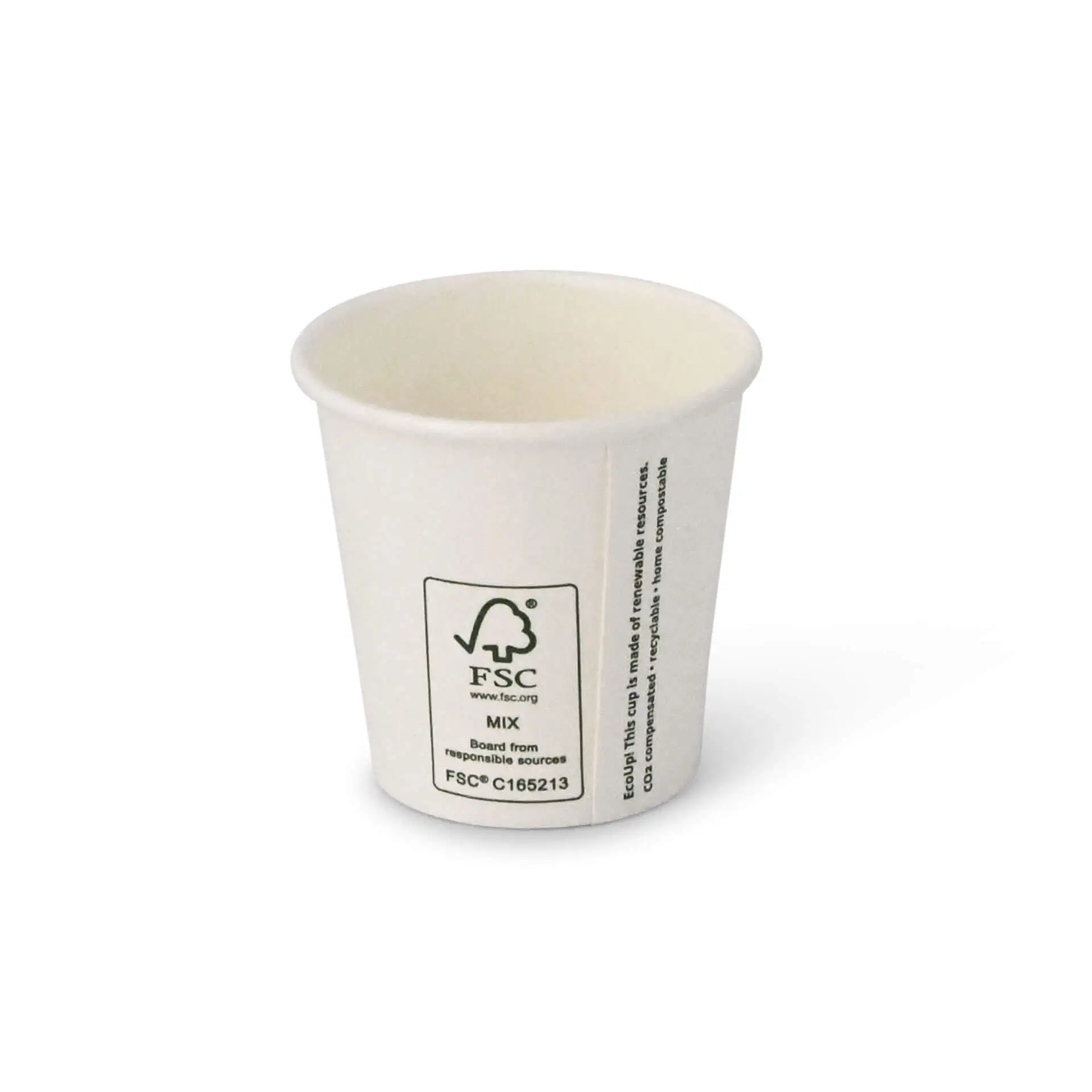 Gobelets en carton 5 cl / 2 oz, Ø 50 mm, blanc