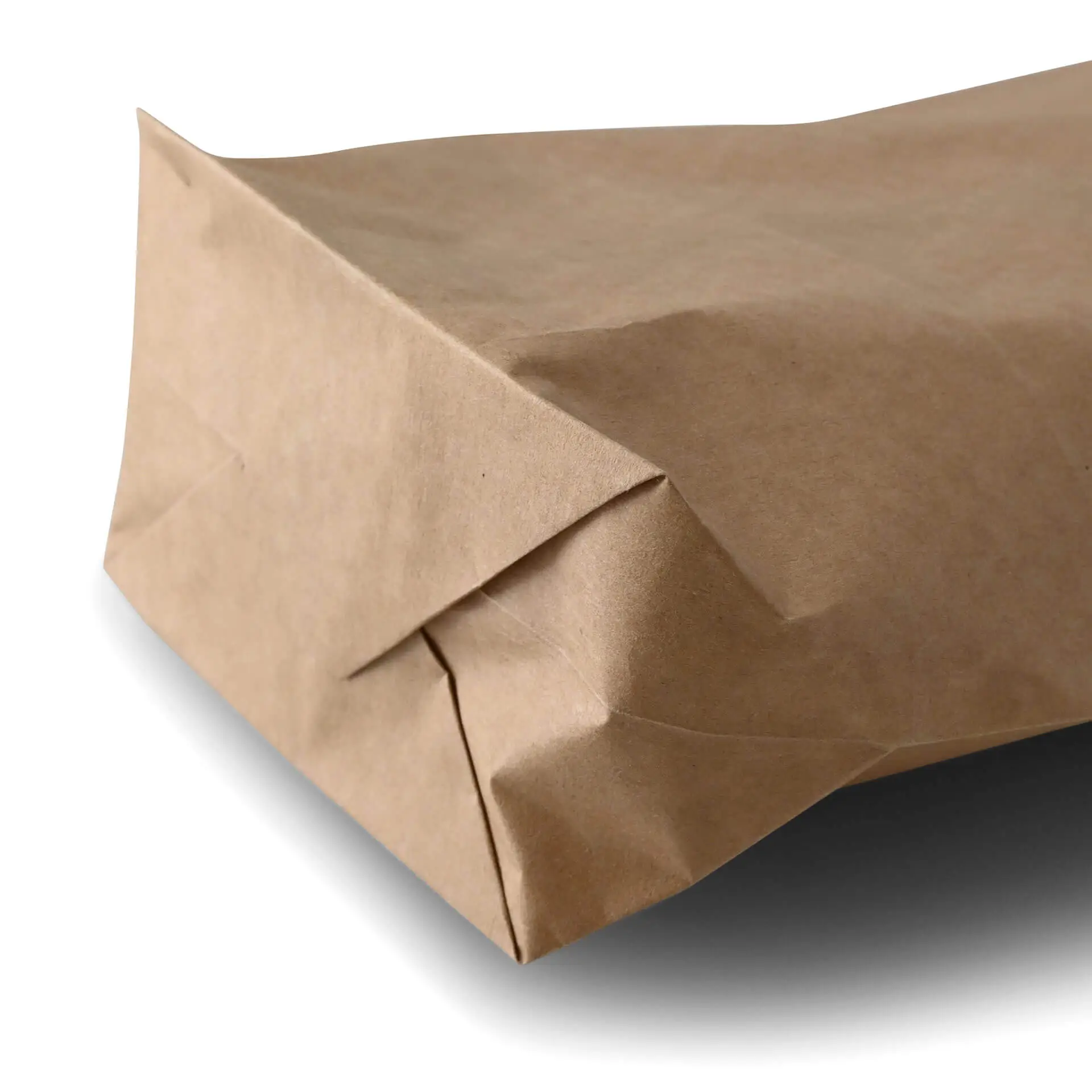 Sac kraft ingraissable, doublé de papier sulfurisé, 16,5 x 26 x 6 cm