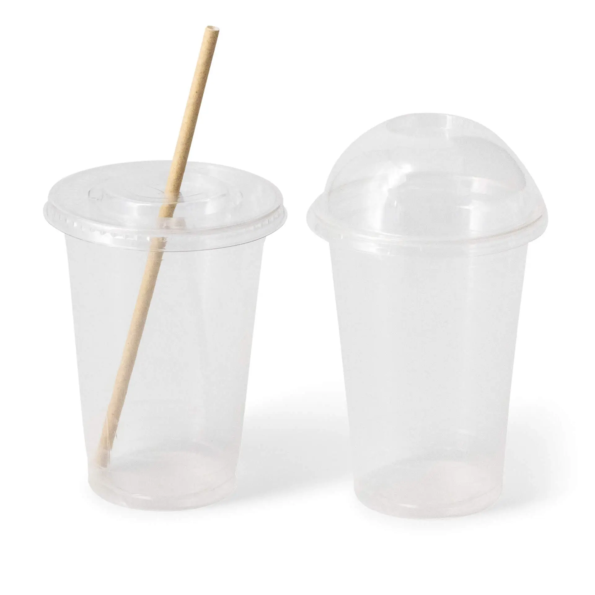 Gobelet plastique, transparent en PLA 40 cl / 16 oz, Ø 95 mm