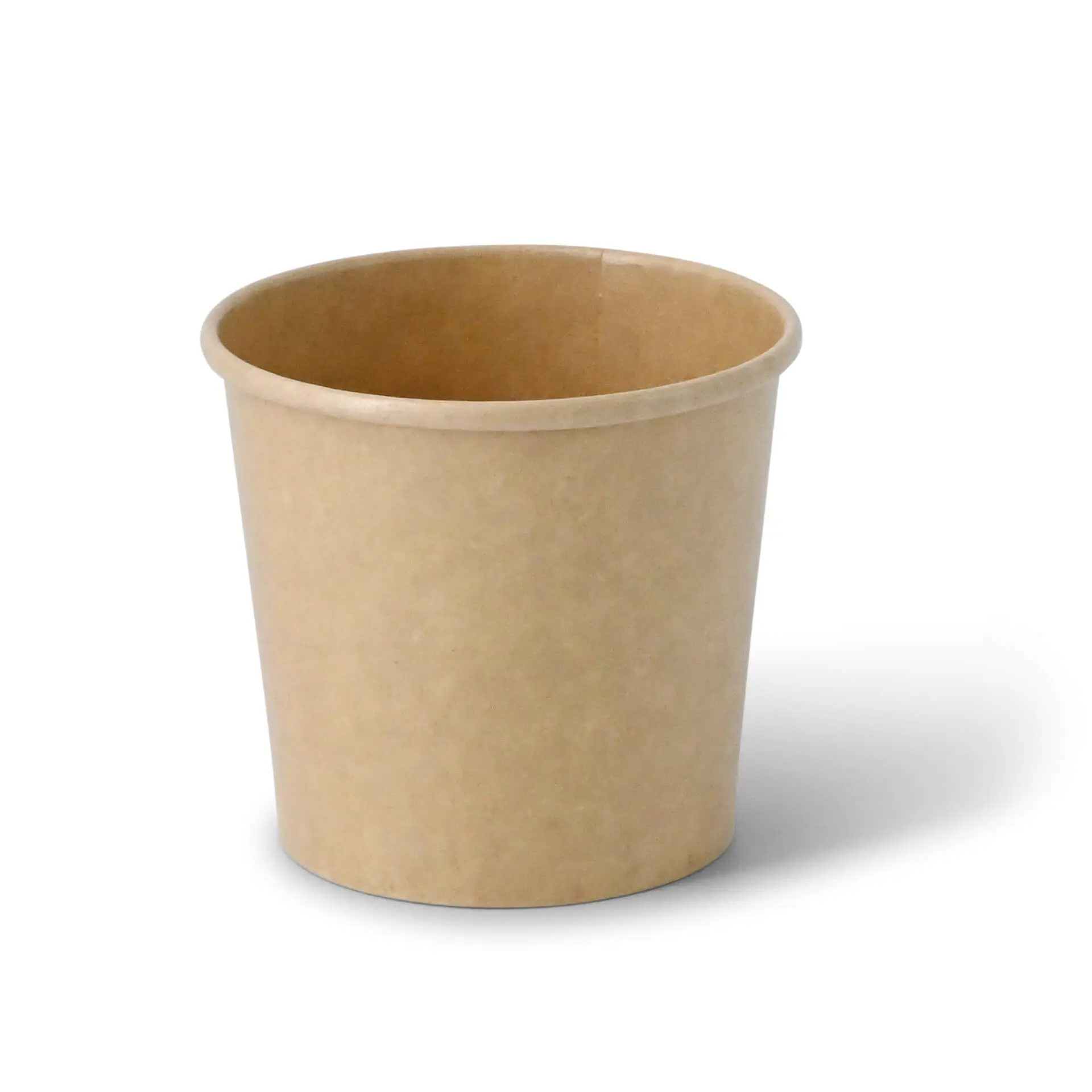 Pot à glace en carton L, 10 oz, max. 12 oz, Ø 92 mm, brun