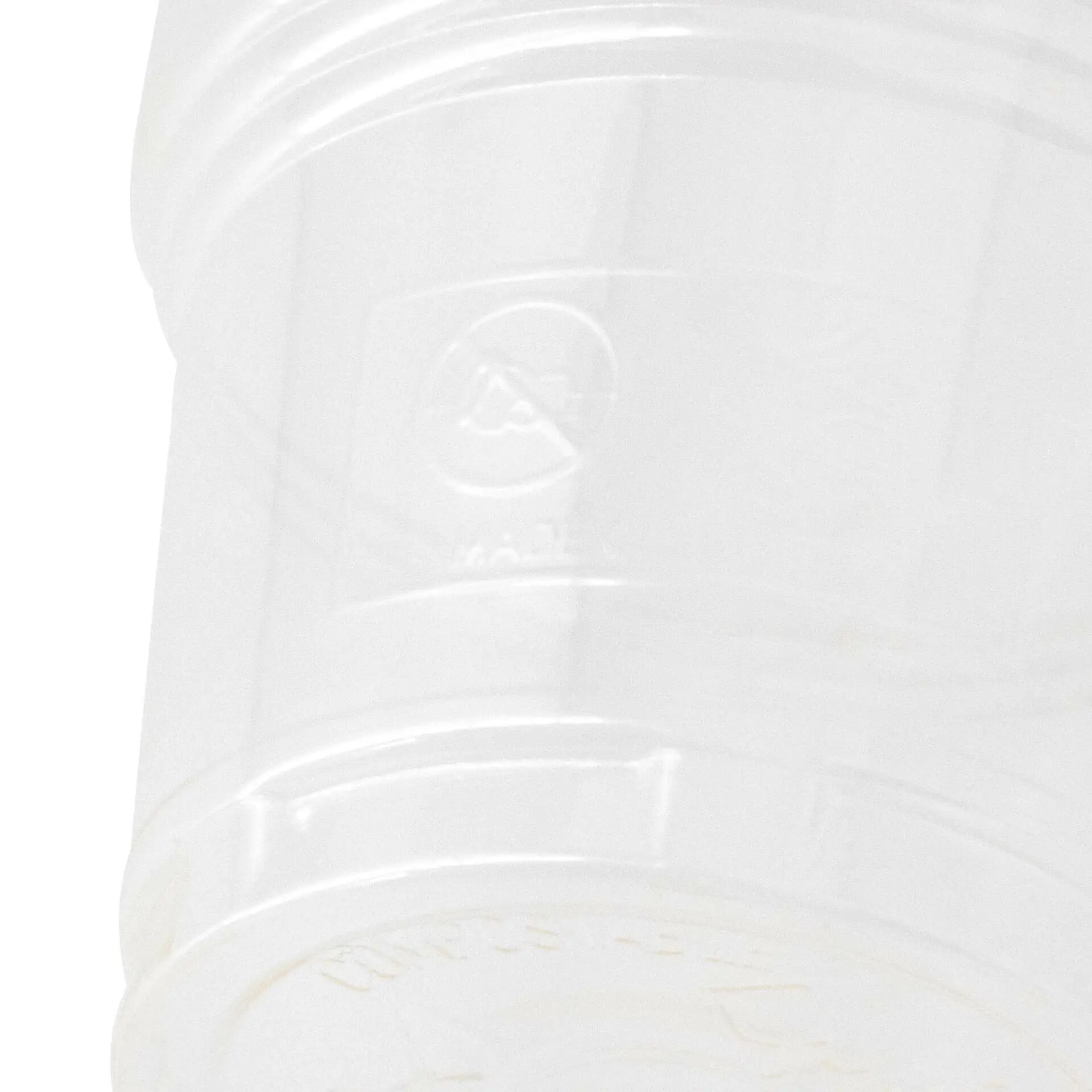 Gobelet plastique, transparent en PLA, 25 cl / 10 oz, Ø 78 mm