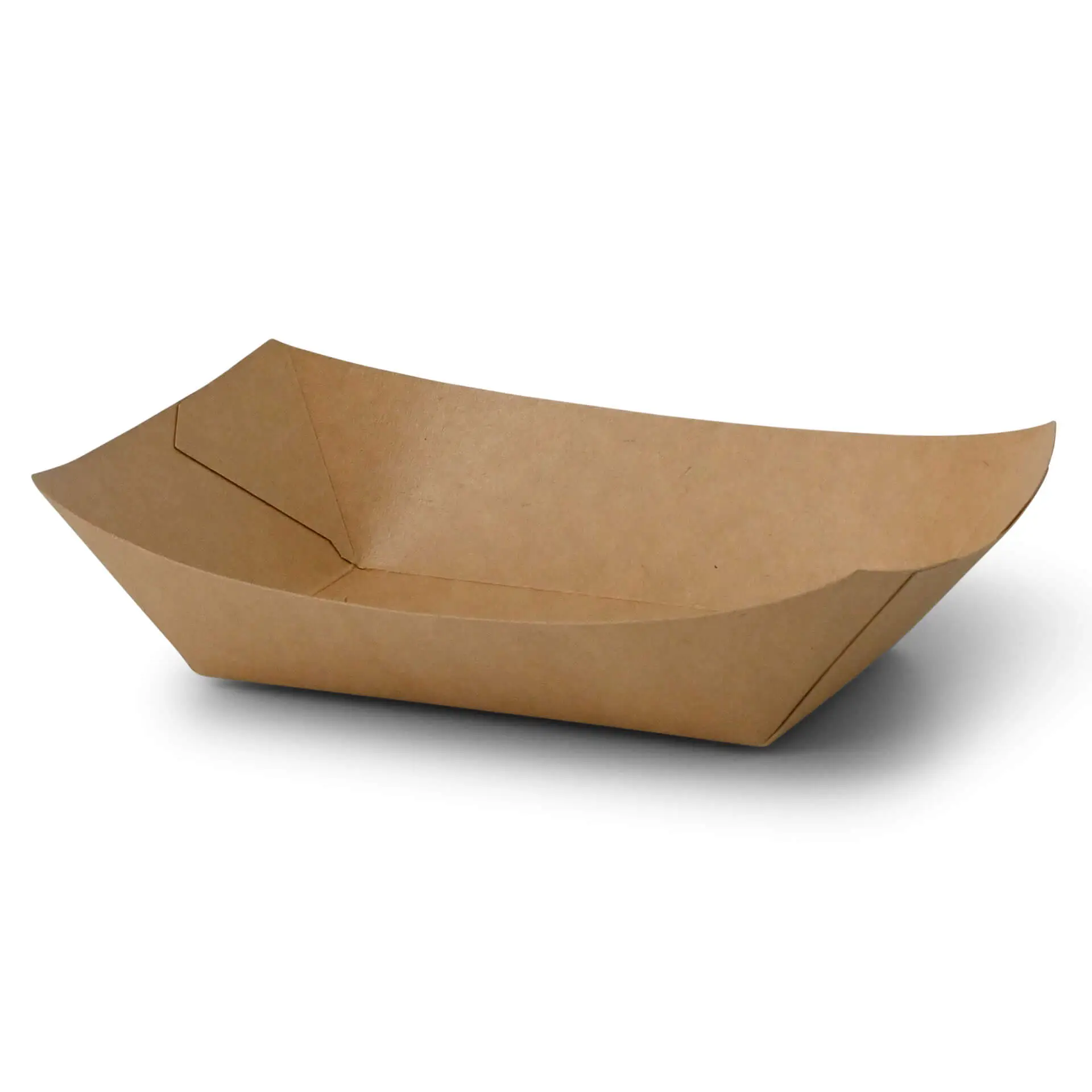 Bateau en carton pour amuses bouches, 500 ml, 20,5 x 14 x 3 cm