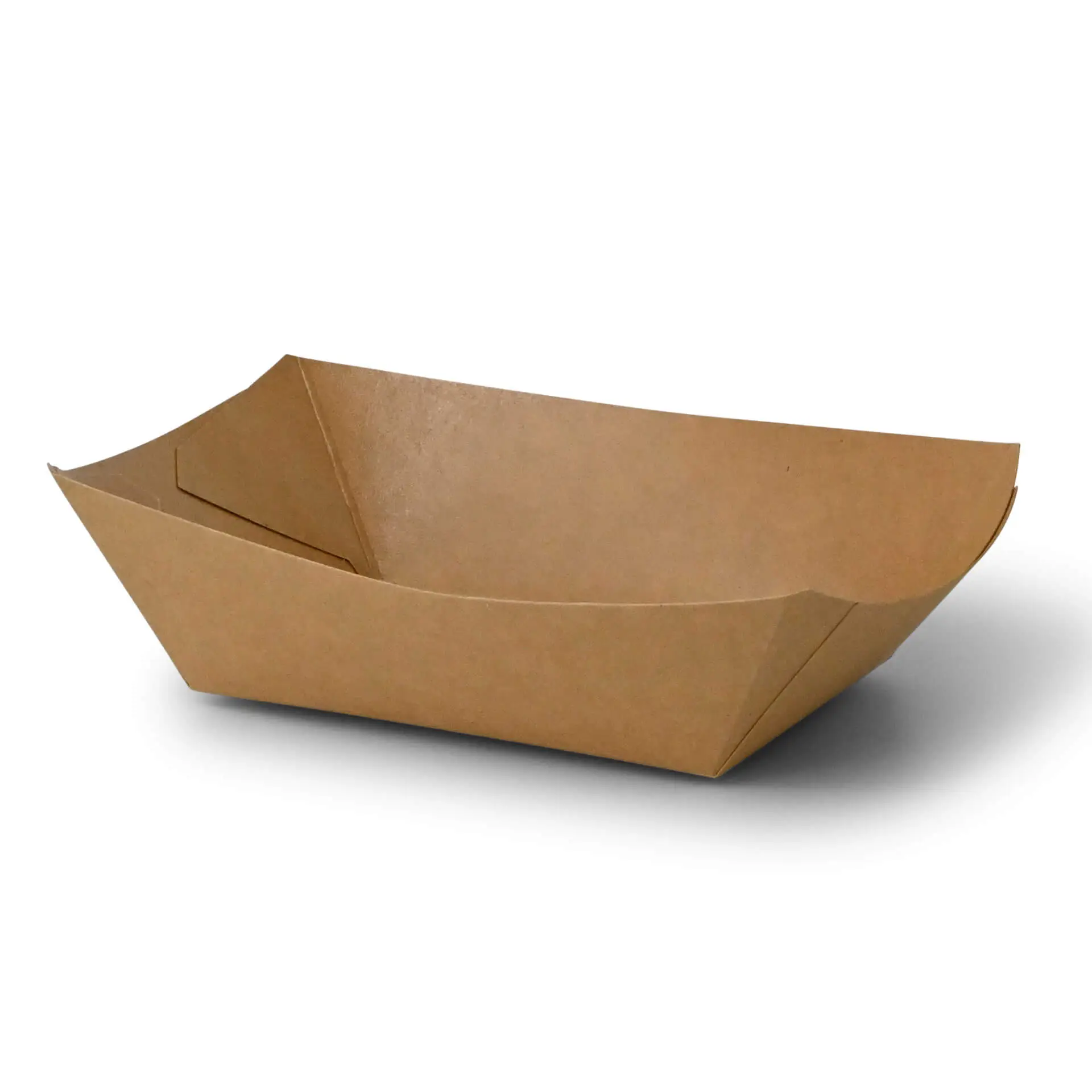 Bateau en carton pour amuses bouche, 400 ml,  17 x 12,5 x 4 cm