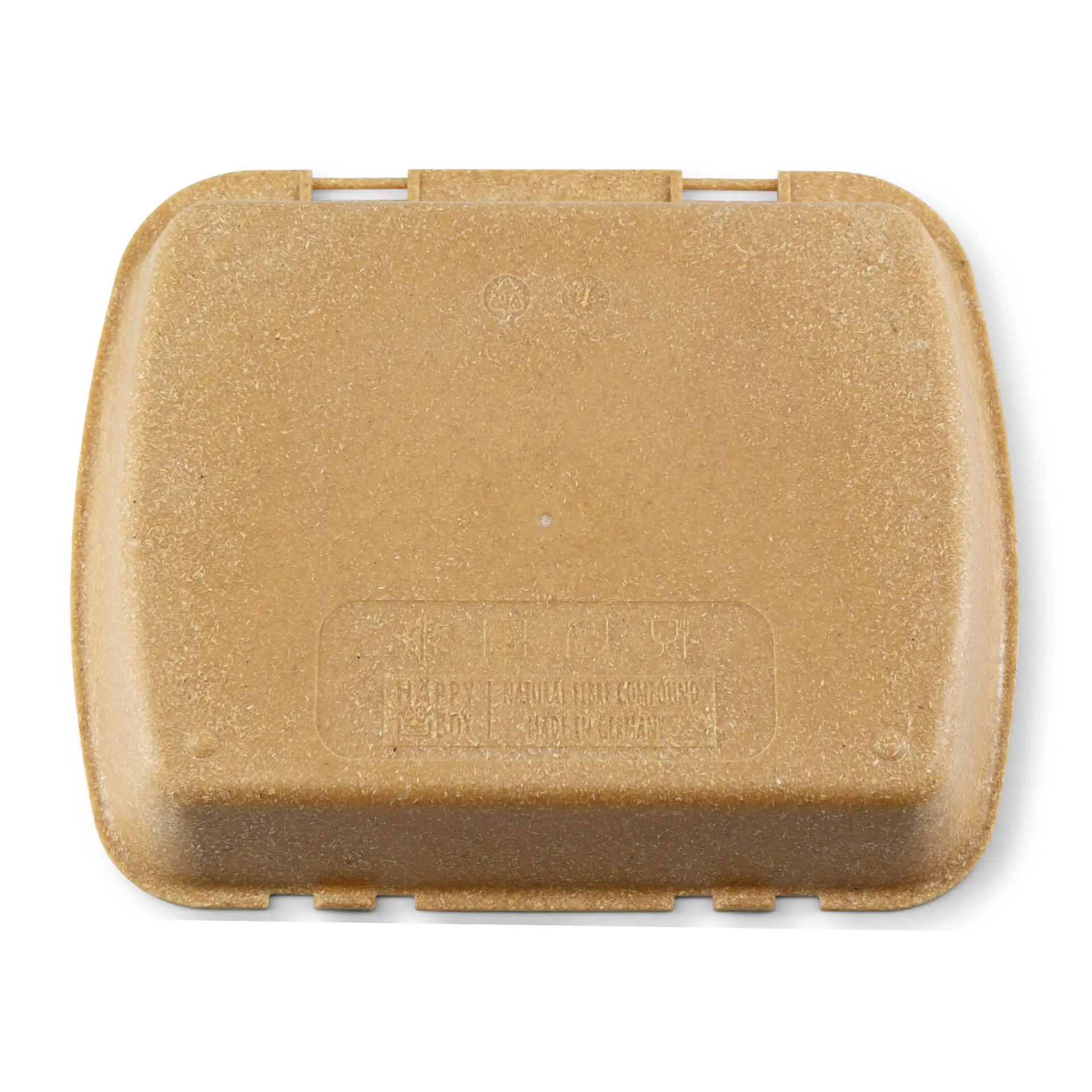 Contenant réutilisable merways Box caramel / brun, 24,5 x 20 x 4,5cm, HP4