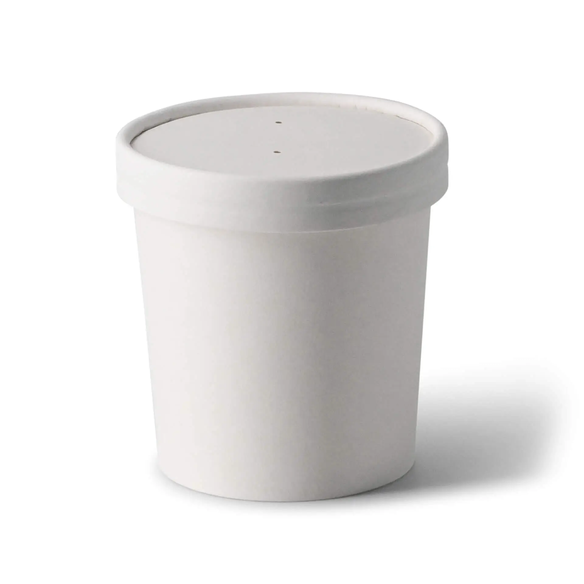 Gobelet à soupe à emporter en carton (Premium) 300 ml / 12 oz, Ø 90 mm, blanc