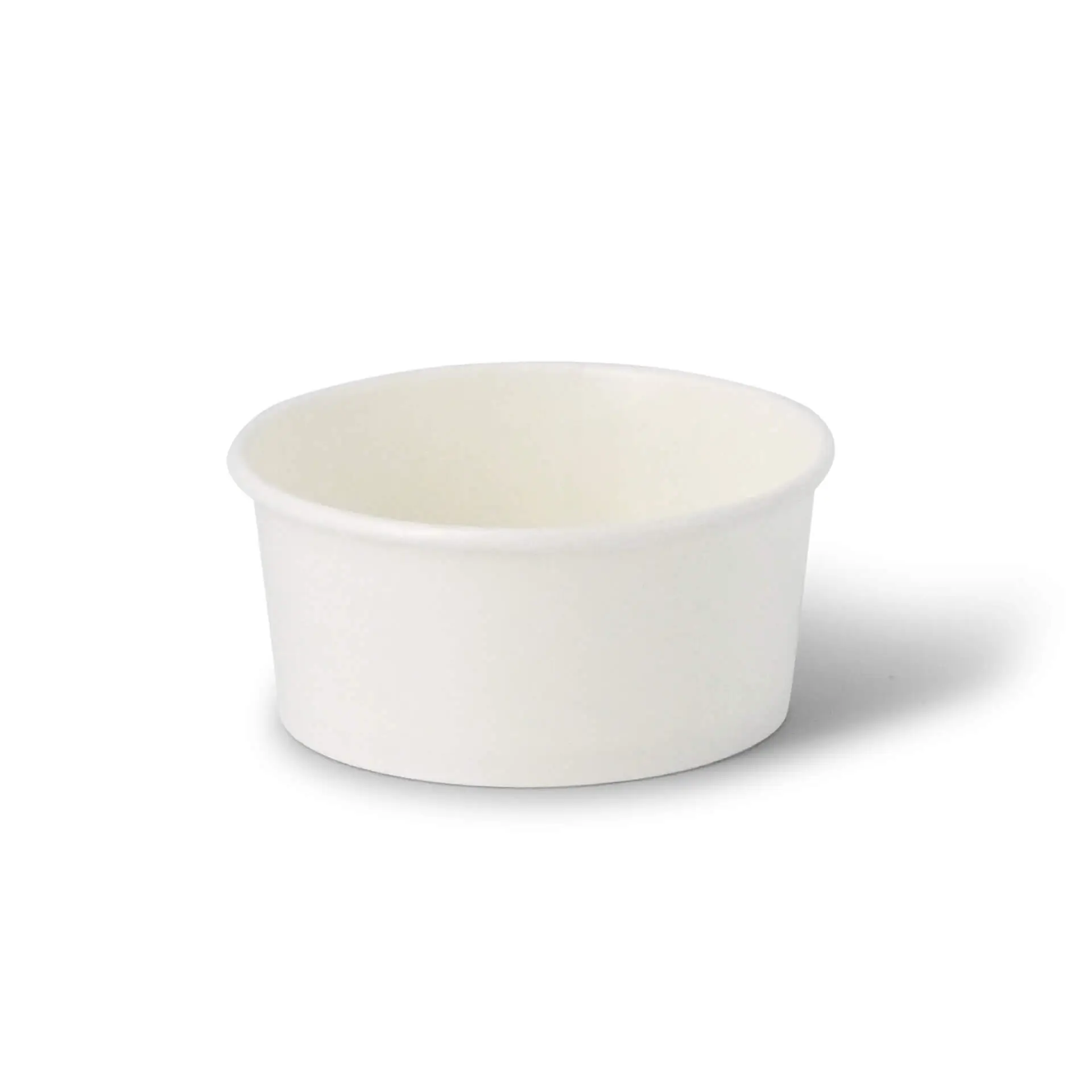 Pot à glace en carton XS, 4 oz, max. 6 oz, Ø 92 mm, blanc